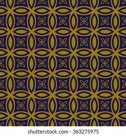 Elegant antique background image of round cross geometry pattern.
Antique background image patterns can be used for wallpaper, web page background, surface textures.
