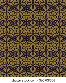 Elegant antique background image of round flower leaf cross polygon pattern.
Antique background image patterns can be used for wallpaper, web page background, surface textures.
