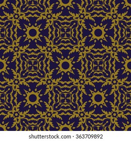Elegant antique background image of round flower leaf kaleidoscope pattern.
Antique background image patterns can be used for wallpaper, web page background, surface textures.
