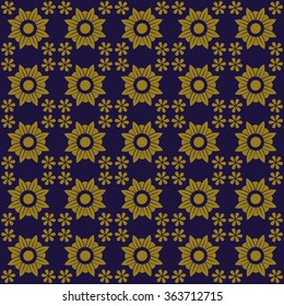 Elegant antique background image of round flower pattern.
Antique background image patterns can be used for wallpaper, web page background, surface textures.
