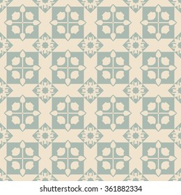 Elegant antique background image of square cross geometry pattern.
Antique background image patterns can be used for wallpaper, web page background, surface textures.

