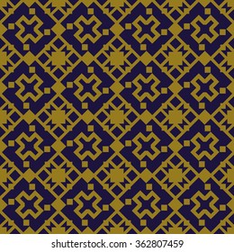 Elegant antique background image of square geometry cross pattern.
Antique background image patterns can be used for wallpaper, web page background, surface textures.
