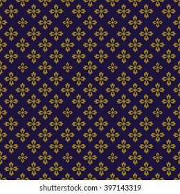 Elegant antique background image of vintage cross flower