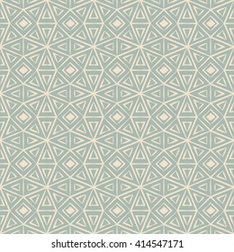 Elegant antique background octagon triangle check cross geometry frame