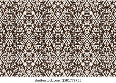 Elegant arabesque pattern with intricate details and a warm gold color palette. Perfect for interior design, fashion textiles, and projects seeking a sophisticated and luxurious aesthetic