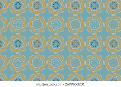 Elegante padrão sem emenda arabesco combinando vinhas florais e simetria geométrica da curva fluente, ideal para papéis de parede, têxteis, embalagens de luxo, convites Ramadã