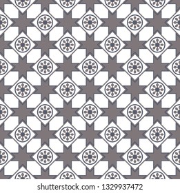 Elegant arabic pattern usually used for tiles in arabic and mediterranean countries