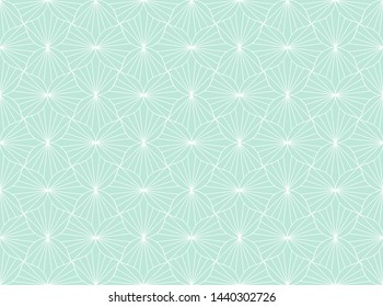 Elegant Art Deco Vector Background. Seamless Abstract Pattern. Vintage Illustration.