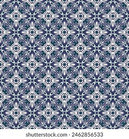 Elegant art seamless pattern in metallic colors. Art forms are grouped and arranged in a specific order. Vector image for print, textile, packaging, interior design and your other projects.