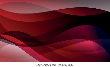 Elegant art wallpaper in bloody tones. An excellent background for designing pages on social networks, posters, presentations, outdoor advertising and your other projects. Vector.