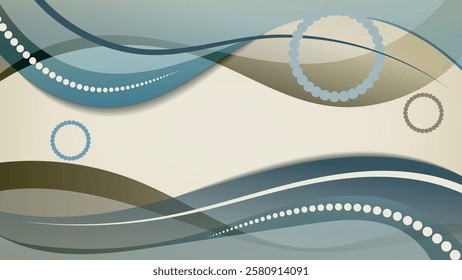 Elegant art wallpaper in pastel colors. An excellent background for advertising, posters, postcards, business cards, corporate attributes and your other projects. Vector.