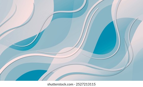 Papel de parede arte elegante em tons pastel. Excelente fundo para decorar páginas em redes sociais, cartazes, apresentações, publicidade ao ar livre e outros seus projetos. Vetor.