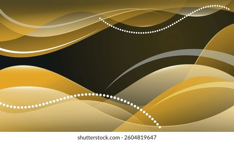 Elegant art wallpaper in sandy mustard tones. An excellent background for advertising, posters, postcards, business cards, corporate attributes and your other projects. Vector.
