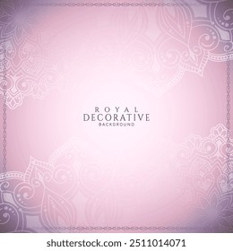 Elegant artistic floral frame beautiful background vector