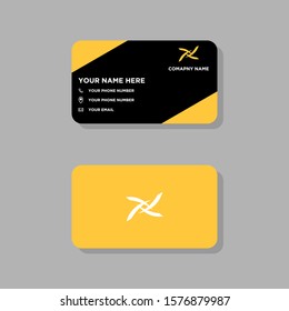 Elegant and attractive business card design in vector.