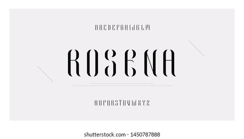 Elegant awesome alphabet letters font and number. Classic Lettering Minimal Fashion Designs. Typography fonts regular uppercase 