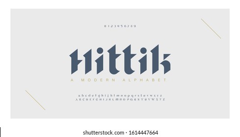 Elegant awesome alphabet letters font and number. Classic Lettering Minimal Fashion Designs. Typography fonts regular uppercase and lowercase. vector illustration