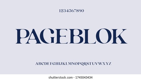 Elegant awesome alphabet letters font and number. unique serif font. Classic Lettering Minimal Fashion Designs. Typography fonts regular uppercase and lowercase. vector illustration