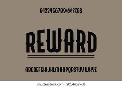 Elegant awesome alphabet letters font. Classic Lettering Minimal vector  Designs. Typography fonts. vector illustration and gray style