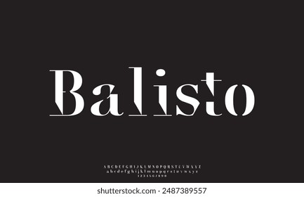 Elegant awesome alphabet letters font and number. unique serif font. Classic Lettering Minimal Fashion Designs. Typography fonts regular uppercase and lowercase.