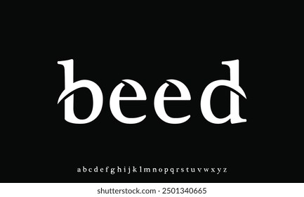 Elegant awesome alphabet letters font and number. unique serif font. Classic Lettering Minimal Fashion Designs. Typography fonts regular uppercase and lowercase. vector illustration