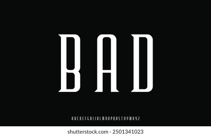 Elegant awesome alphabet letters font and number. unique serif font. Classic Lettering Minimal Fashion Designs. Typography fonts regular uppercase and lowercase. vector illustration