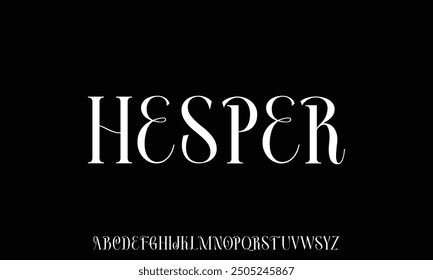 Elegant awesome alphabet letters font and number. unique serif font. Classic Lettering Minimal Fashion Designs. Typography fonts regular uppercase and lowercase.