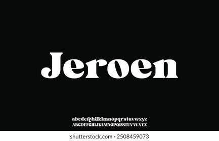 Elegant awesome alphabet letters font and number. unique serif font. Classic Lettering Minimal Fashion Designs. Typography fonts regular uppercase and lowercase. vector illustration