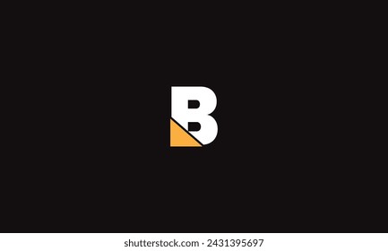 Elegant B Letter Linked Monogram Logo Design.
