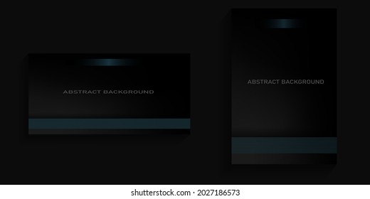 elegant background with abstract blue lines on top and bottom for covers, posters, banners, billboards