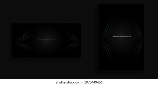 elegant background with abstract lines on the left and right for banners, covers, card backgrounds, social media banners,