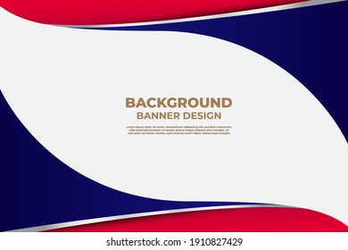 elegant background banner design template