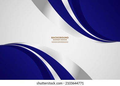 Elegant Background Banner Design Template for Business Presentation and Business Poster Design