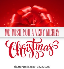 Elegant background with Christmas gift. Vector illustration EPS 10