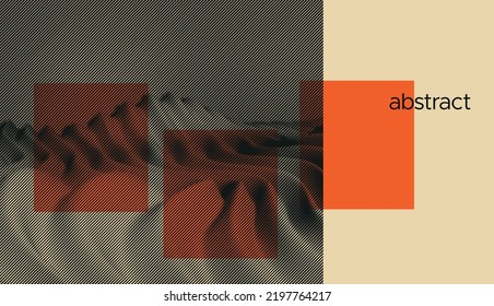Elegant background with curved wave lines. Sand dunes. Background with optical illusion. Vector illustration svg