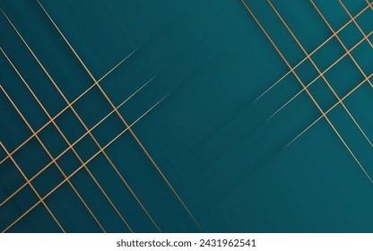 Diseño de fondo elegante con líneas azules diagonales. Diseño de fondo geométrico moderno. Ilustración vectorial EPS 10