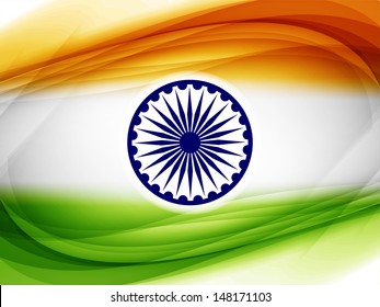 Elegant background design for Indian republic day and independence day. vector illustration 