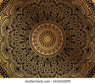 elegant background design with mandala pattern