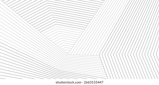 Elegante diseño de fondo con patrón de línea blanca y gris o textura. Fondo blanco Horizontal de lujo para el Anuncio de negocios, cartel, telón de fondo, cupón, invitación. Ilustración vectorial
