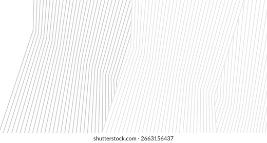 Elegante diseño de fondo con patrón de línea blanca y gris o textura. Fondo blanco Horizontal de lujo para el Anuncio de negocios, cartel, telón de fondo, cupón, invitación. Ilustración vectorial