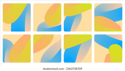 Elegant background element template set. Icon smartphone background.