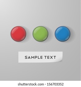 Elegant Background with Glass Balls