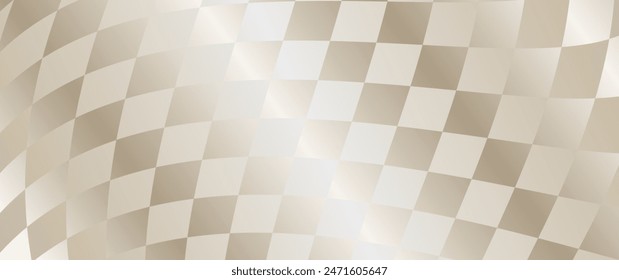 Eleganter Hintergrund mit goldenem geometrischem Muster und Farbverlauf. Premium Luxus irisierender Hintergrund für Karten, Einladung, Poster, Flyer, Hochzeitskarte, Luxus-Einladung, prestigeträchtiger Gutschein, Cover-Design.