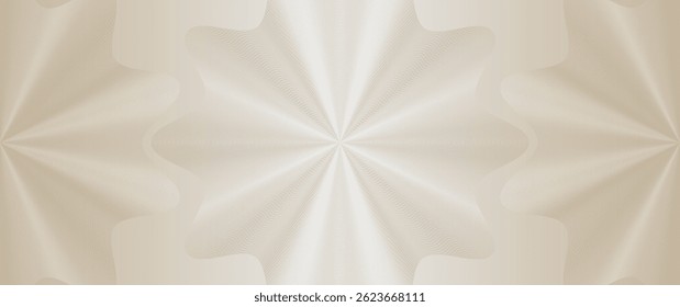 Elegant background with gold lines guilloche patterns and luxury gradient. Premium modern abstract vector illustration for invitation, flyer, cover, prestigious voucher, business banner, luxe invite.
