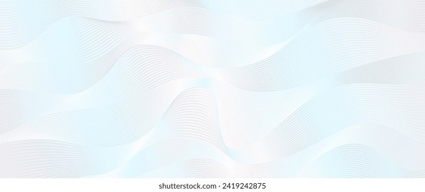 Elegant background with line pattern on luxury pastel color gradient. Premium abstract vector illustration for invitation, flyer, cover design, luxe invite, business banner, prestigious voucher.