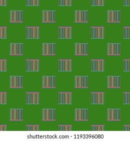 Elegant background multicolored pencil school seamless.