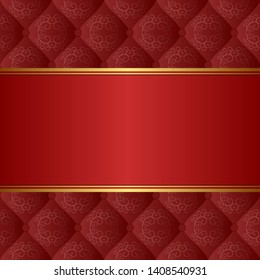 elegant background with ornate pattern and copy space