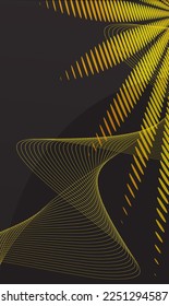 Elegant background with overlay golden shape elements with sparkles, glowing dots. Realistic luxury paper print modern concept. Vector illustration for design eps10 for wedding