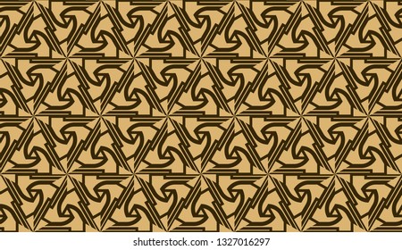 Elegant background with polygonal line. Triangular style. Vector illustration. Brown. Modern design for you business, project. Seamless.