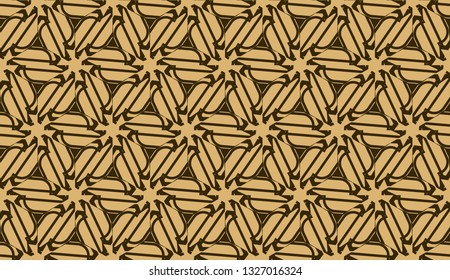 Elegant background with polygonal line. Triangular style. Vector illustration. Brown. Modern design for you business, project. Seamless.